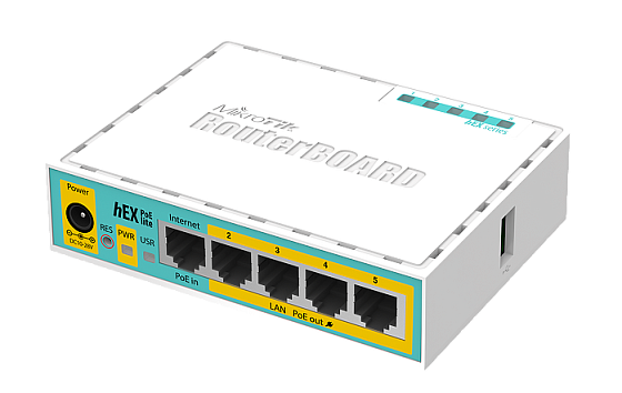 MikroTik hEX PoE lite