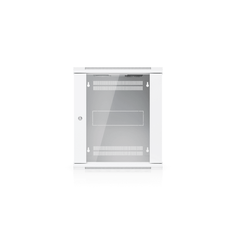 Ubiquiti 12U Rack Cabinet, 450 mm, Glass Door (UACC-Rack-12U-Wall-450-G)