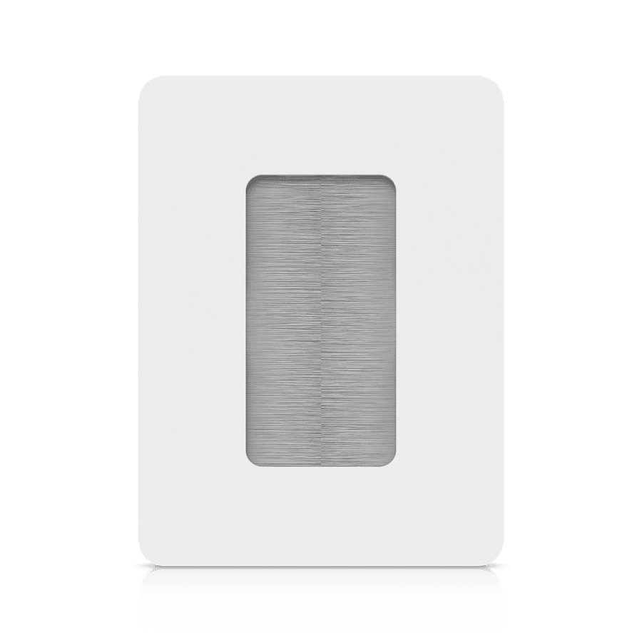 Ubiquiti Universal Paintable Passthrough Wall Plate, 2-Pack (UACC-WP-TH)